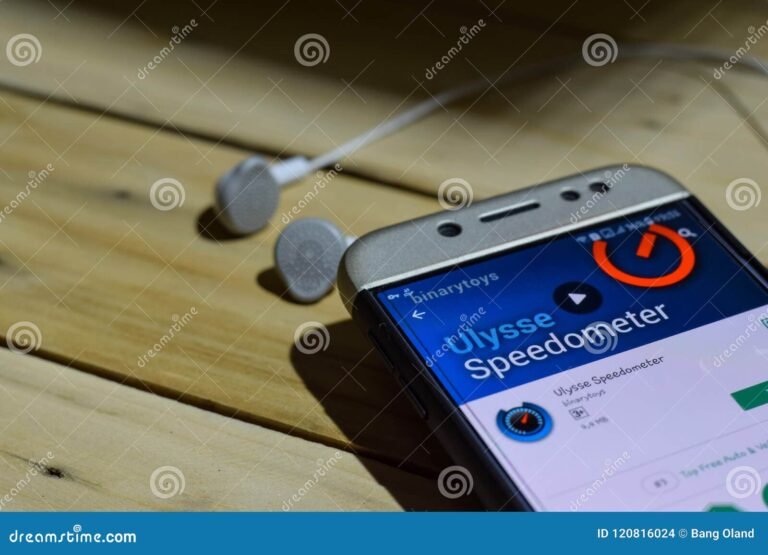 nopeusmittari sovellus alypuhelimen naytolla